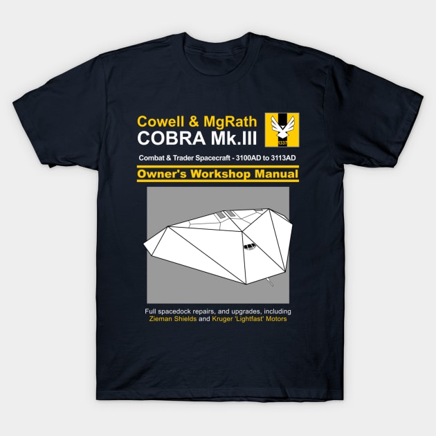 Cobra Mk.III Service & Repair Manual T-Shirt by a_man_oxford